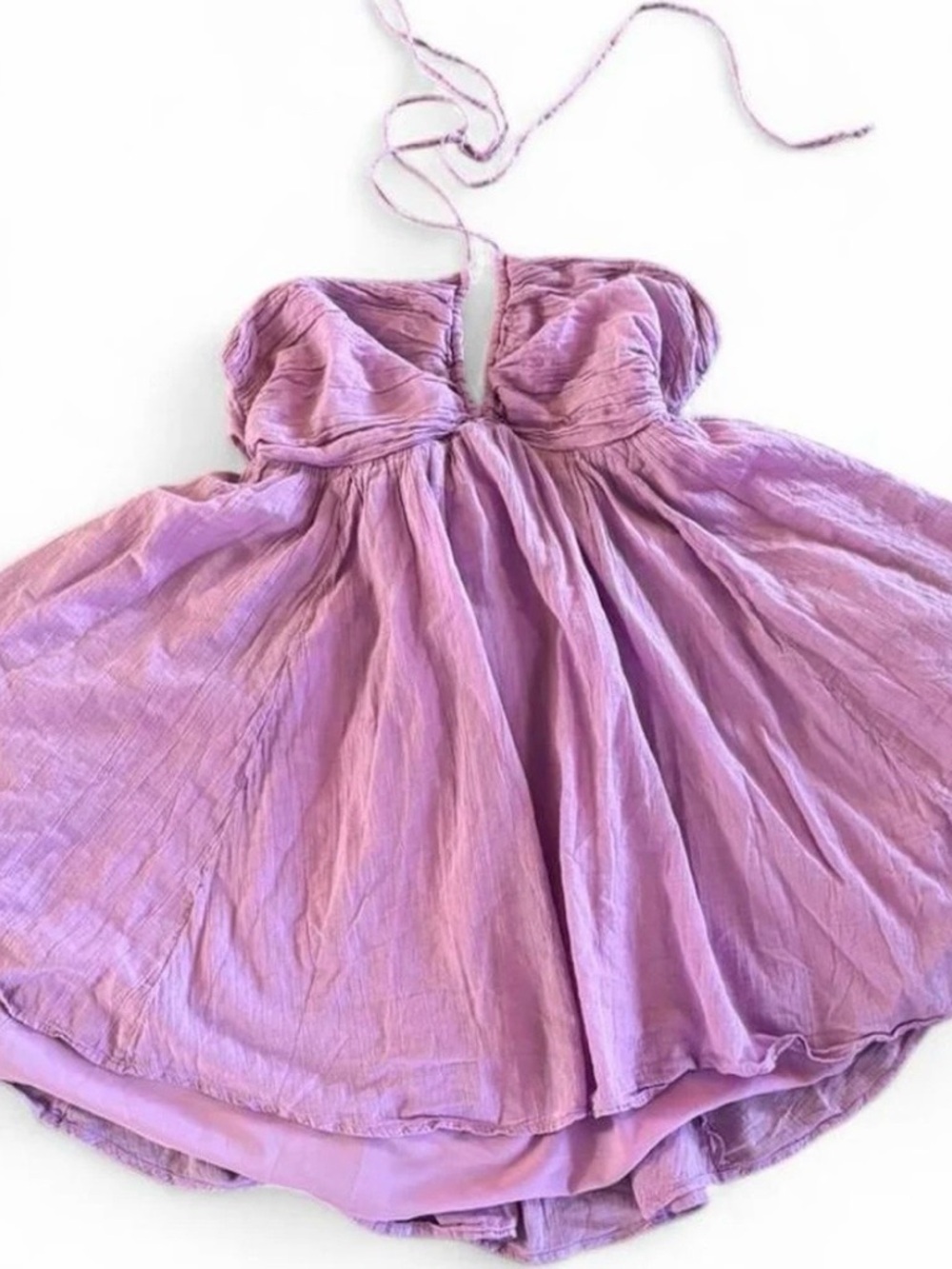 Women’s Lavender Halter Sundress